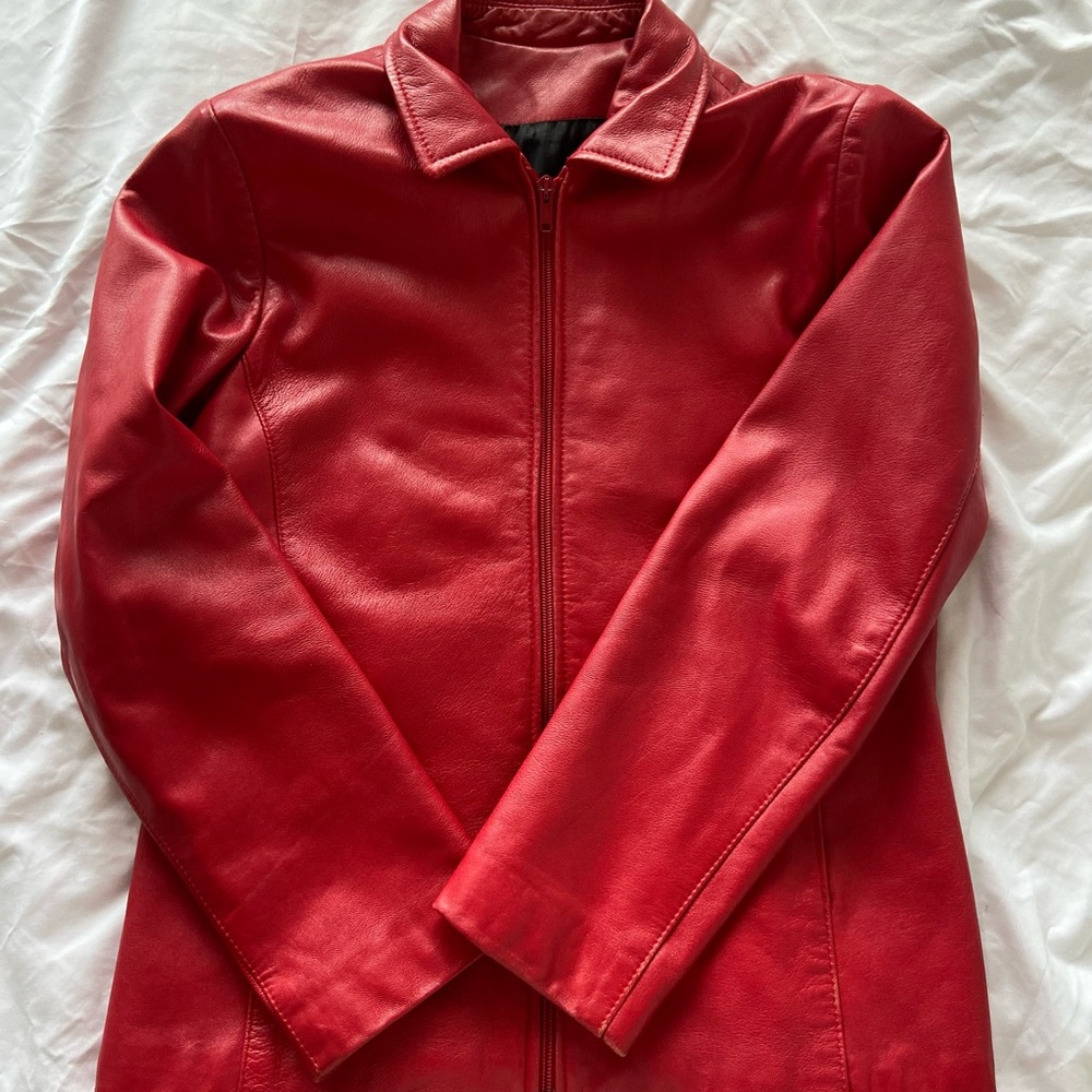 Red Leather Jacket